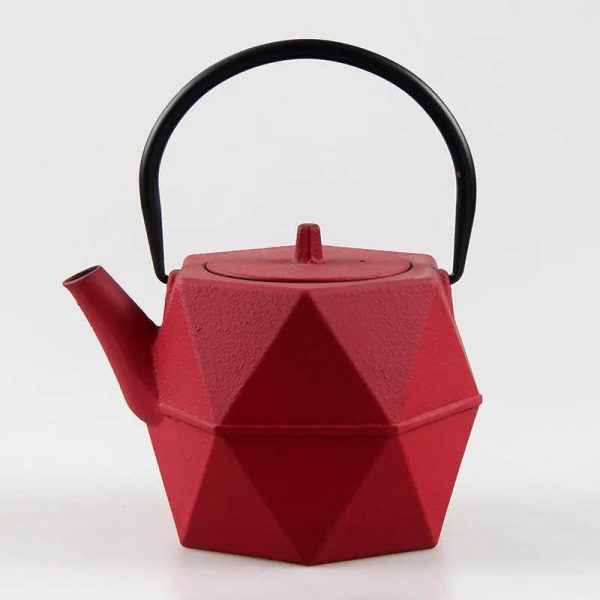 Théière japonaise 1.2L en fonte, élégante et pratique