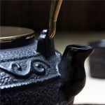 Théière japonaise en fonte, capacité 900ML, élégance artisanale