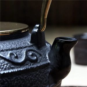 Théière japonaise en fonte, capacité 900ML, élégance artisanale