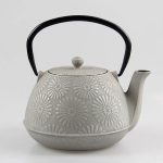 Théière japonaise en fonte, design tournesols, 1.2L