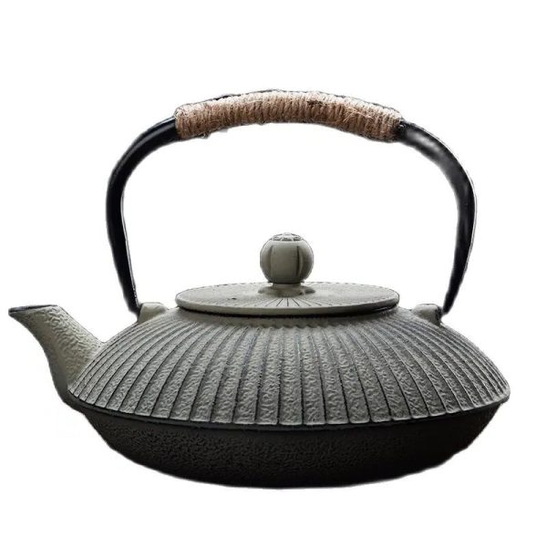 Théière en fonte durable et esthétique