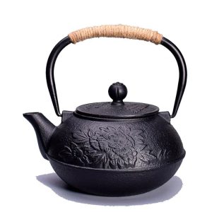 Théière Japonaise en Fonte à Fleurs 900ml