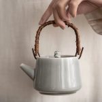 Théière en porcelaine 200ML au design japonais