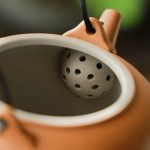 Théière 350ml en céramique, motifs inspirés des montagnes