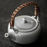 Théière grise, 180ML, style traditionnel japonais