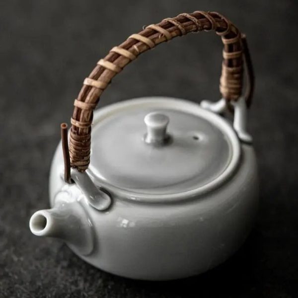 Théière grise, 180ML, style traditionnel japonais