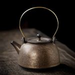 Théière en céramique vintage design japonais