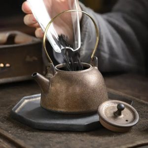 Théière en céramique 200ml pour infusion de thé