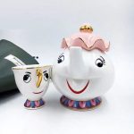 Théière en porcelaine La Belle et la Bête 500ML