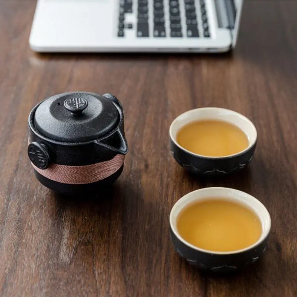 Théière Portable en Céramique pour infusion