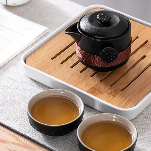 Accessoire de thé en céramique, design chinois