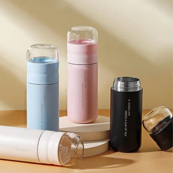 Théière Portable Acier Inoxydable 300ML