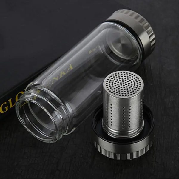 Théière en verre design compact 300ML