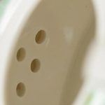 Théière solitaire en porcelaine, couleur verte