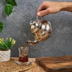 Théière turque en cuivre pour infusion
