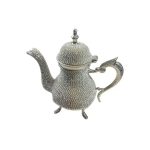 Théière en Zinc ornée de Cristaux Swarovski