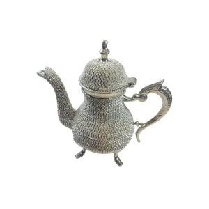 Théière en Zinc ornée de Cristaux Swarovski