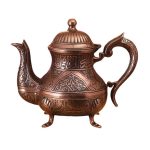 Théière Turque Vintage en Zinc 1L