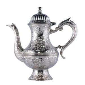 Théière en zinc, style vintage, capacité 600ML